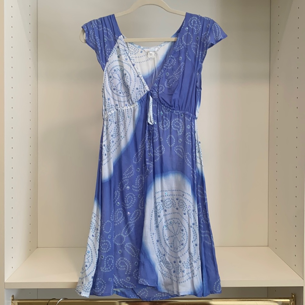 Blue and white coverup. Cool Change. Size medium. Great condition!